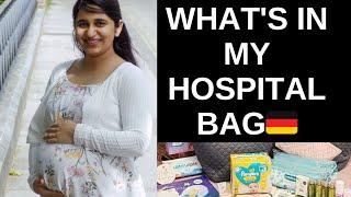 What's in my Hospital bag|Essential items| Germany#germany #malayalam