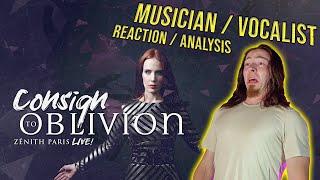 MUSICIAN and VOCALIST Astonished by Epica - Consign to Oblivion | Reaction & Analysis