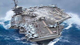 World's Largest Aircraft Carrier ROCKED By Deadly Storm, Then This Happened...