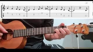 Fly Me To The Moon - Easy Beginner Ukulele Tabs With Playthrough Lesson