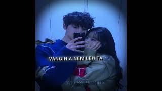 Chrisz Mizo feat sangsangi- nang nen(Lyrics video) #alightmotion #mizoalightmotion