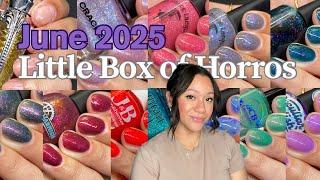 Little Box of Horrors | Theme: The Sinister Sea  | June 2025 | Live Swatches