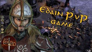 My First Edain Mod PvP Game | Battle for Middle Earth 2 Replay