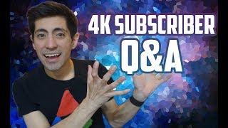 4,000 Subscribers Q and A Celebration! | Cooltrainer Camilo