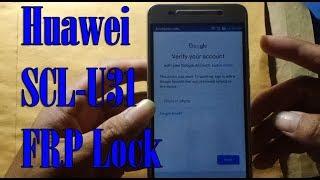 How To Remove Huawei SCL U31 FRP Unlock | Skip/ Delete Huawei SCL U31 FRP Google Bypass