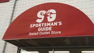 Sportsman’s Guide Retail Outlet Store Tour