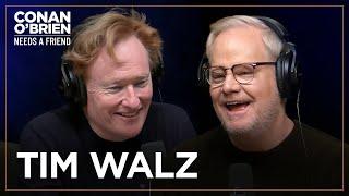 Jim Gaffigan’s Team Lied To Get Him Cast As Tim Walz On SNL | Conan O'Brien Needs A Friend