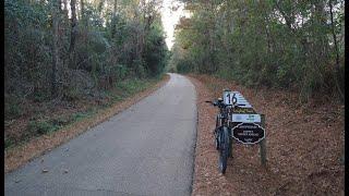 Cycling the Longleaf Trace Rail-to-Trail in Mississippi