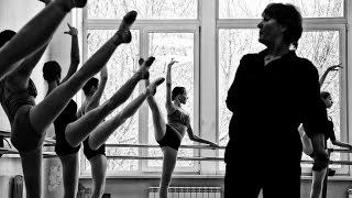 Novosibirsk choreographic college. Classic dance class, 2009