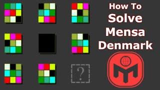 Solving The Mensa DENMARK IQ Test Puzzles (145+ IQ Answers)