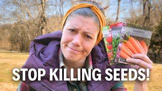 The 5 Dumbest Mistakes Gardeners Make Planting Seeds