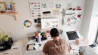 hang out in my art studio with me