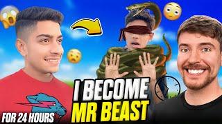 I BECOME MR BEAST FOR 24 HOURS 