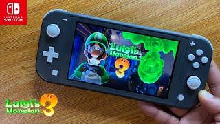 Luigi’s Mansion 3 Nintendo Switch Lite Gameplay