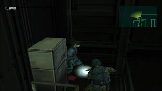 MGS2 - Guard is Fascinated by the Blood