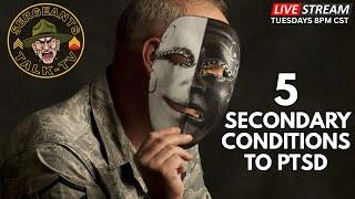 5 SECONDARY CONDITIONS TO PTSD | DISABILITY CLAIMS | #vetshelpingvets