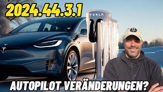 Tesla Software Update 2024.44.3.1 ist da: Veränderungen im Autopilot?