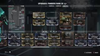 Warframe pandero build