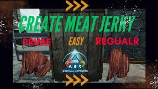 How to Make Meat Jerky - Ark Survival Ascended