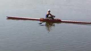 Rowing LM1X training Ukraine SAKI Part 3