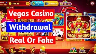 Vegas  Casino Withdrawal Problem  | Vegas Casino मैं पैसा Withdrawal कैसे करें ?#Poker