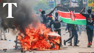 Kenyan police fire on protesters in Nairobi