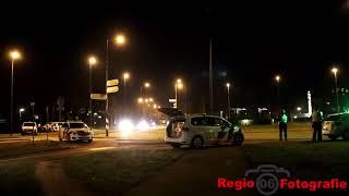 Ongeregeldheden tijdens avondklok op rotonde in Apeldoorn
