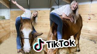 Recreating VIRAL EQUESTRIAN TIK TOKS! PART 6!!