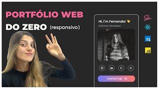 Criando PORTFÓLIO Web responsivo DO ZERO [+ SORTEIO]