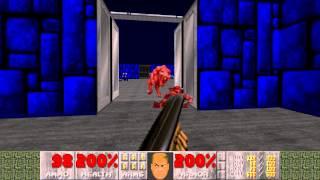 Doom 2: Hell on Earth Playthrough - Map 31: Wolfenstein (100% kills and 100% secrets)