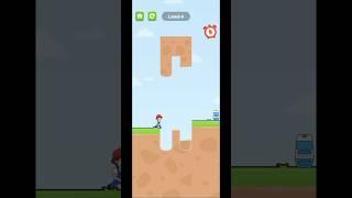 Toilet Time Travels : Slicing Level 4!" #shorts #game #funny #viral