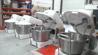 WP UC120 spiral mixers completely reconditioned