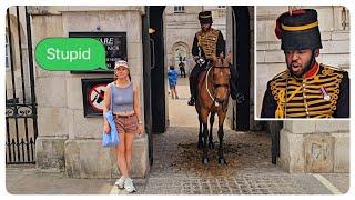NEW Gunner Guards Shout at EVERY Tourist Who Steps Over The Line!