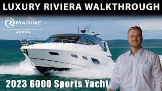 FOR SALE: 2023 Riviera 6000 Sports Yacht | R Marine Jones