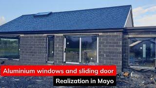 Aluminium windows ALUPROF MB-86 SI and sliding doors MB-77HS, Lift & slide system in Mayo | Ireland