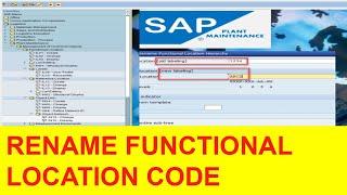 Rename Functional Location