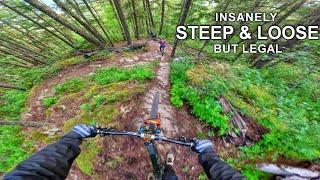Steepest and Loosest LEGAL Trails I've Ever Ridden! | Mountain Biking Pemberton BC