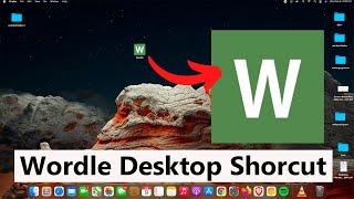 Wordle: How To Create a Desktop Shortcut On Mac