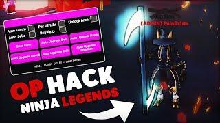 NINJA LEGENDS HACK - AUTO FARMER & FREE OP SWORDS! - ROBLOX