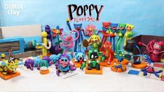 All Poppy Playtime chapter 1 and chapter 2 with Clay | Dimia clay Collection