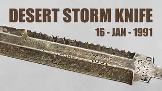 U.S. Soldier’s Combat Knife From Desert Storm - Full Restoration