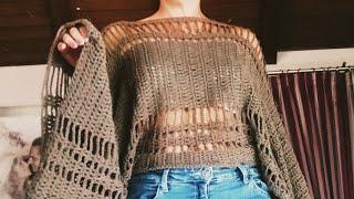Top Paradise a Crochet ( Fácil Principiantes)