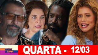 VOLTA POR CIMA | Capitulo de hoje | Quarta - Feira (12/03/2025) | RESUMÃO