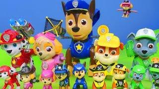 Paw Patrol Unboxing: Fire Truck, Mighty Pups Chase, Ryder & Fireman Marshall Toys for Kids