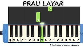 Prau Layar not pianika