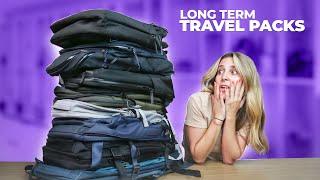 7 AMAZING Long Term Travel Packs for Women(#1 and #5 are my go to!)