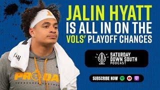 Tennessee great Jalin Hyatt talks NFL transition, Josh Heupel offense and Vols' Playoff chances