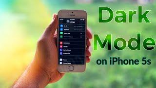 How To Get DARK MODE(sort of) on iPhone 5s,6,6 Plus