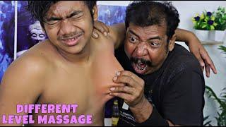 Asim Barber Takes Body Massage Into Another Level | Chiropractic Cracks | Head Massage | ASMR