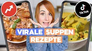 Ich teste VIRALE Suppen Rezepte von TikTok 